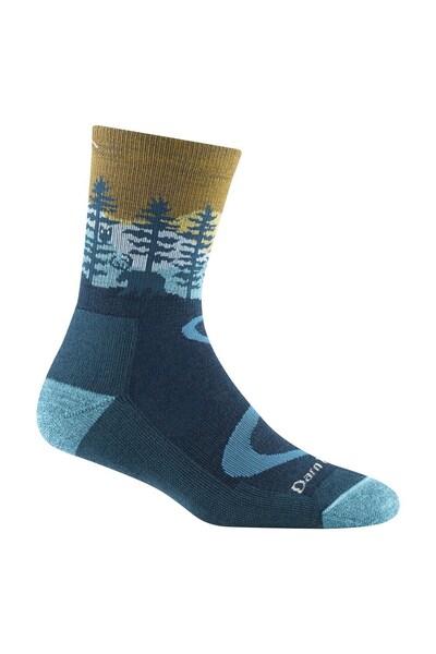  Darn Tough Ladies Micro Crew Patterned Cushioned Hiking Socks 