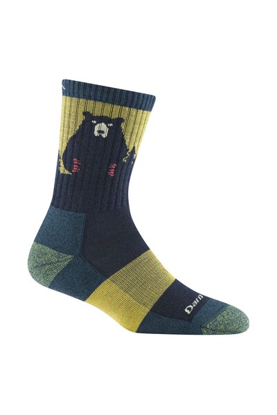  Darn Tough Ladies Novelty Bear Patterned Hiking Merino Socks 