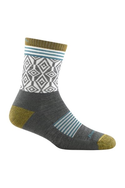  Darn Tough Ladies Patterned Micro Crew Hiking Merino Socks 