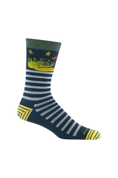  Darn Tough Mens Animal Patterned Crew Seamless Merino Socks 