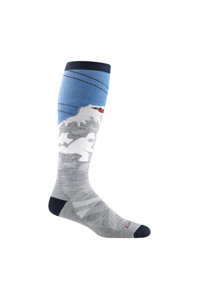  Darn Tough Mens Wool Patterned Knee High Ski Snowboard Socks 