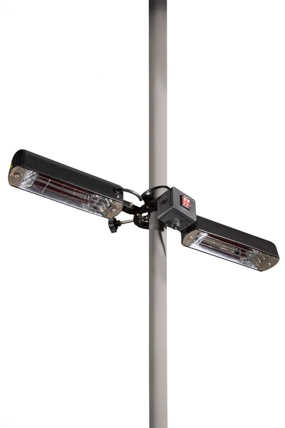  Dellonda Folding Parasol/patio Infrared Heater   1600w 