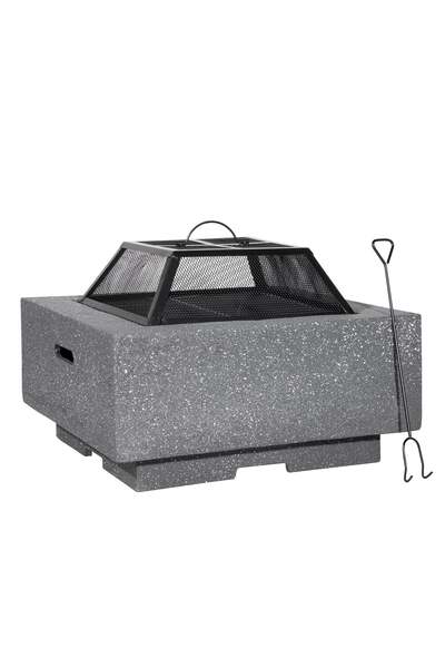  Dellonda Mgo Fire Pit With Bbq Grill 