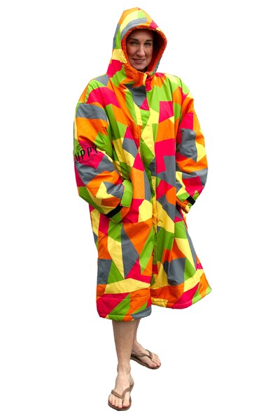  Dippy Swim Geo Unisex Dry Robe 