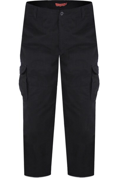  Duke D555 Robert Mens Washed Cargo Trousers 