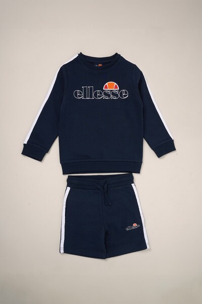  Ellesse 2 Piece Sweatshirt And Short Kids Outfit Set 
