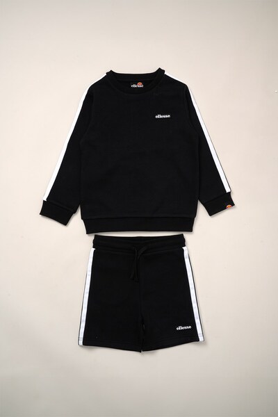  Ellesse 2 Piece Sweatshirt And Short Kids Outfit Set 