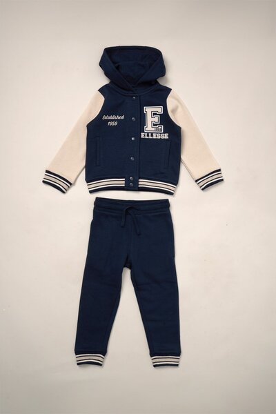  Ellesse Varsity Style Hoody And Jogger Kids Outfit Set 