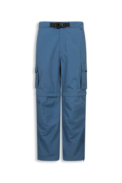  Ems Ems Camp Cargo Mens Zip Off Pants   Blue 