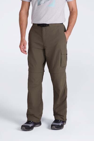  Ems Ems Camp Cargo Mens Zip Off Pants   Green 