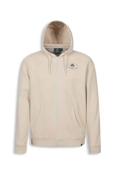  Ems Ems Graphic Mens Full Zip Hoodie   Beige 