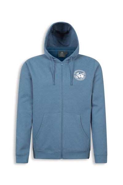  Ems Ems Graphic Mens Full Zip Hoodie   Blue 