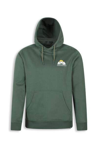  Ems Ems Graphic Mens Overhead Hoodie   Green 