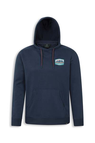  Ems Ems Graphic Mens Overhead Hoodie   Navy 