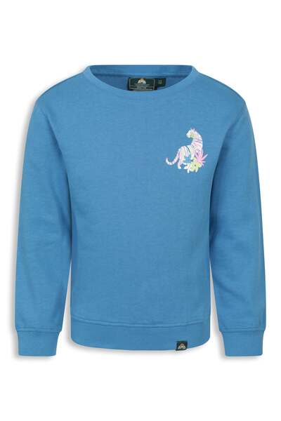  Ems Ems Kids Crew Neck Sweatshirt   Blue 