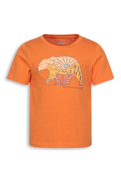  Ems Ems Kids Printed Tee   Orange 