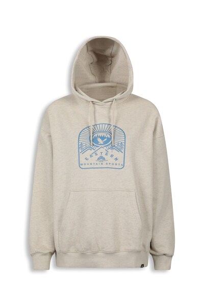  Ems Ems Printed Womens Relaxed Fit Hoodie   Grey 