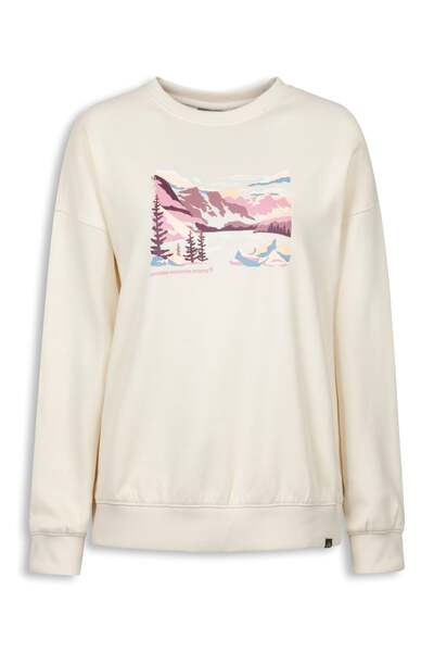  Ems Ems Printed Womens Sweatshirt   Beige 