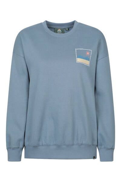  Ems Ems Printed Womens Sweatshirt   Blue 
