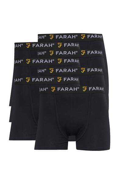  Farah Golf 7 Pack Mens Cotton Breathable Boxers Vuson 