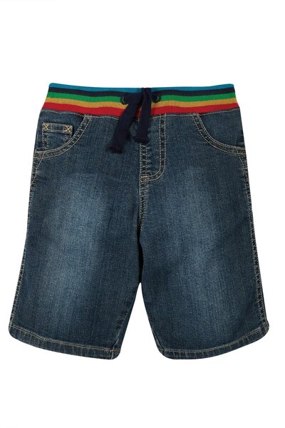  Frugi Kids 98% Cotton Dorian Denim Shorts 