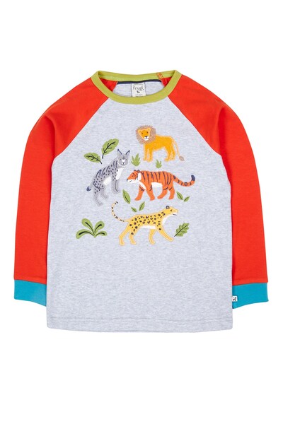  Frugi Kids 100% Organic Cotton Jake Circular Top 