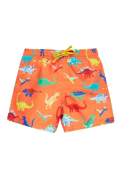 Frugi Kids 100% Polyester Boscastle Board Shorts 