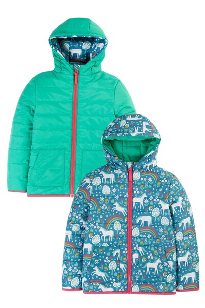  Frugi Kids 100% Recycled Polyester Trail Jacket 