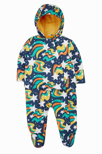  Frugi Kids Water Resistant 2 In 1 Rambler Pram Suit 