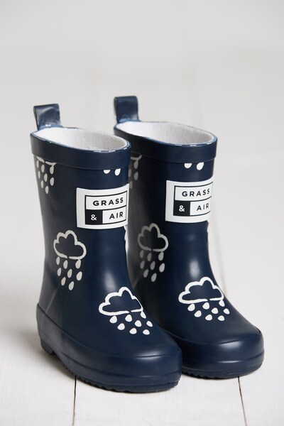  Grass & Air Kids Colour Changing Winter Wellies 