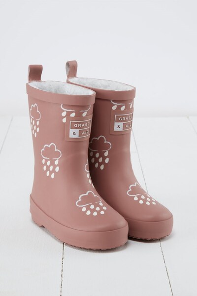  Grass & Air Kids Colour Changing Winter Wellies 