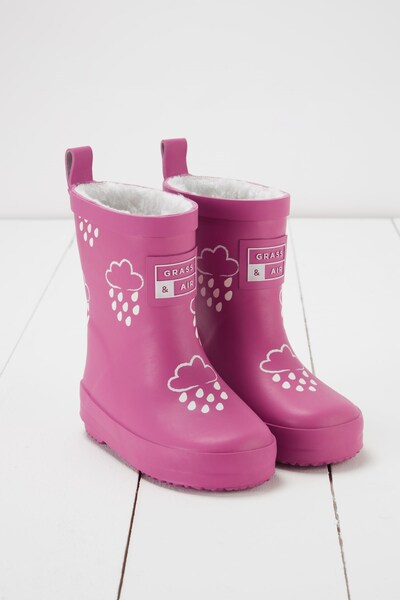  Grass & Air Kids Colour Changing Winter Wellies 