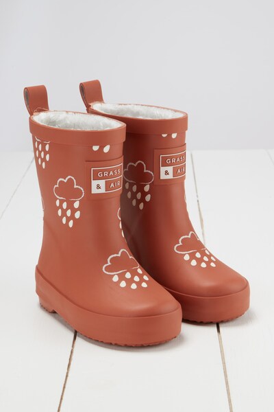  Grass & Air Kids Colour Changing Winter Wellies 