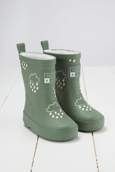  Grass & Air Kids Colour Changing Winter Wellies 