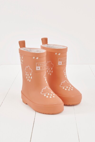  Grass & Air Kids Colour Changing Winter Wellies 