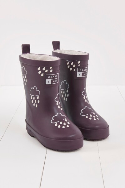  Grass & Air Kids Colour Changing Winter Wellies 