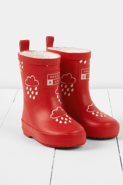  Grass & Air Kids Colour Changing Winter Wellies 