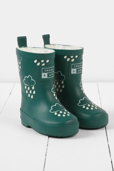  Grass & Air Kids Colour Changing Winter Wellies 