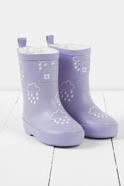  Grass & Air Kids Colour Changing Winter Wellies 