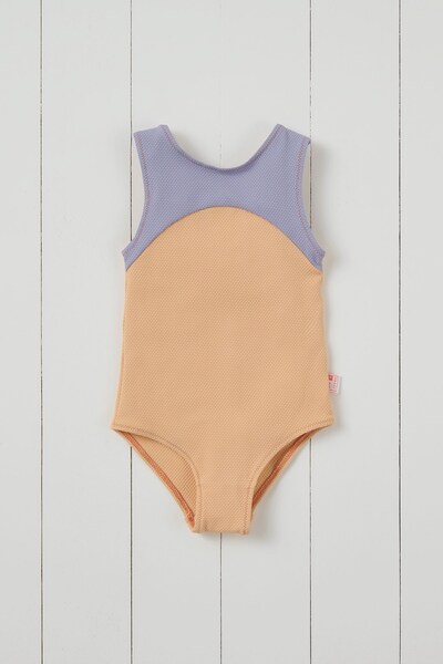  Grass & Air Kids Honeycomb Waffle Swimsuit 