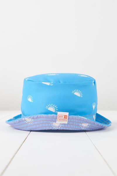  Grass & Air Kids Printed Sun Hat 