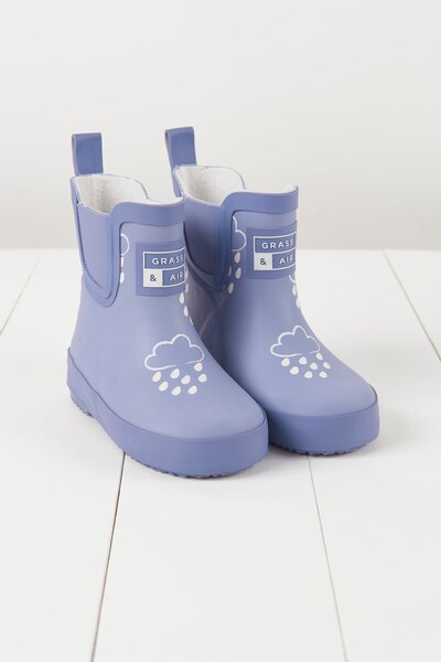  Grass & Air Kids Shortie Welly Boot 