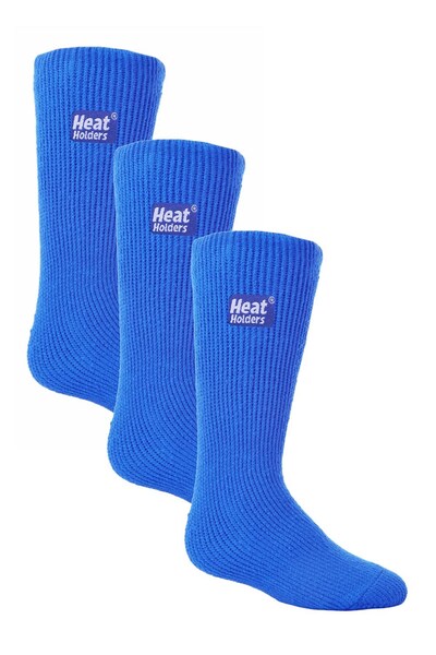  Heat Holders Kids Thermal Winter Socks 3 Pack 