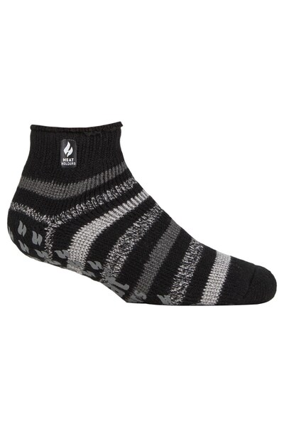  Heat Holders Mens Low Cut Thermal Slipper Socks 