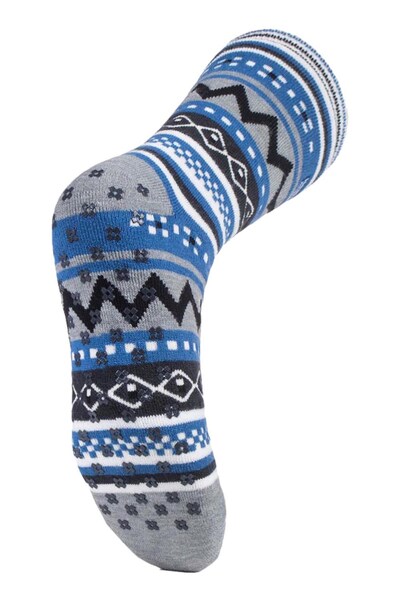  Heat Holders Mens Nordic Slipper Socks In Gift Box 