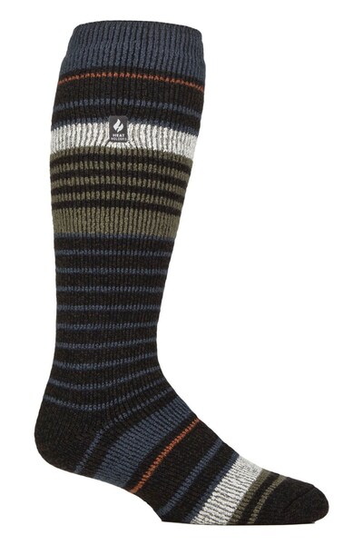  Heat Holders Mens Thermal Ski Patterned Socks 