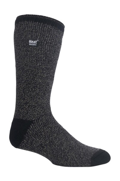  Heat Holders Mens Thick Patterned Thermal Socks 