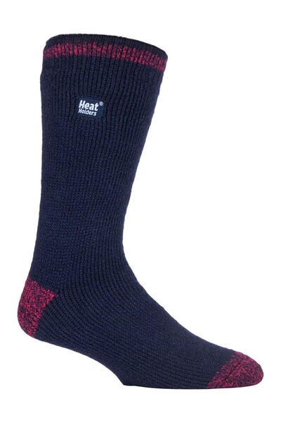  Heat Holders Mens Thick Patterned Thermal Socks 