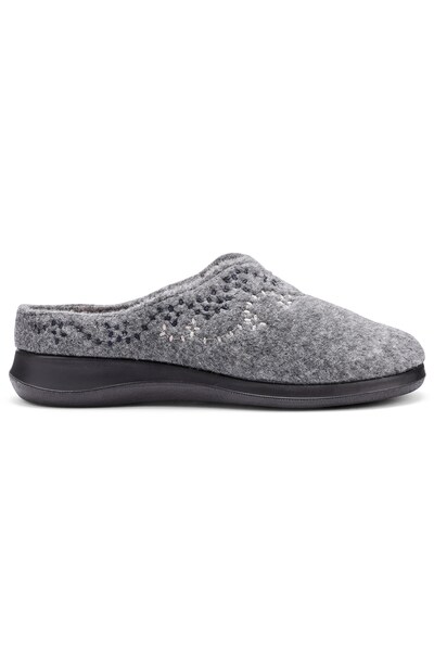 Hotter Cuddle Womens Regular Fit Felt Slipper 