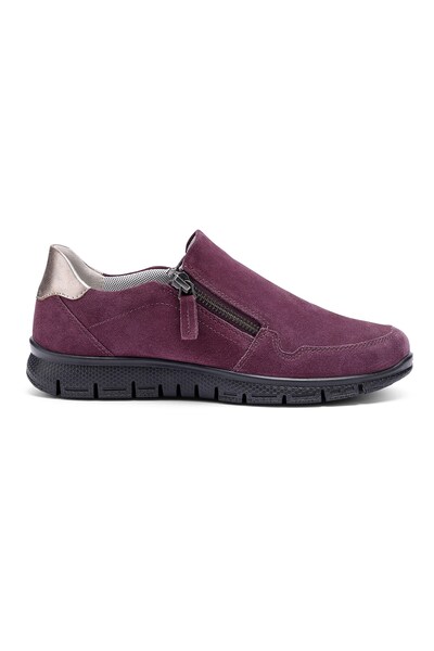  Hotter Skyla Women's Regular Fit Suede Trainer 